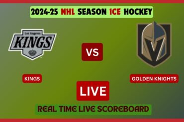 Los Angeles Kings Vs Vegas Golden Knights LIVE Score UPDATE 2024-25 NHL Season Hockey Feb 24 2025