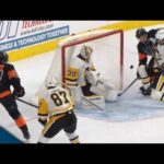 Noah Cates and Bobby Brink Team Up For Two Goals in 10 Seconds vs. Penguins