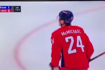 Capitals C #24 Connor McMichael 🥅(20)🏒Snap-Shot Goal