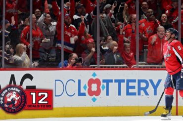 OVECHKIN stays HOT 🔥 Just 12 to go!! #thegr8chase #883