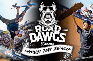 Best Vert Skateboard Event on the Beach | ROAD DAWGS | X Games Vert Pro Highlights