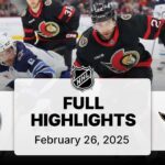 NHL Highlights | Jets vs. Senators | February 26, 2025