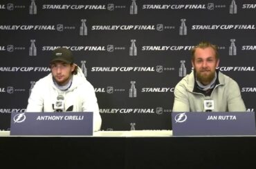 Tampa Bay Lightning players Anthony Cirelli & Jan Rutta on Stanley Cup Finals Getting Physical
