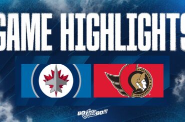 Ottawa Senators vs. Winnipeg Jets - Game Highlights