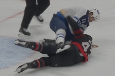 Adam Lowry Doesn't Like Tyler Kleven Hit On Mason Appleton