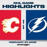 NHL Highlights | Flames vs. Lightning - February 27, 2025