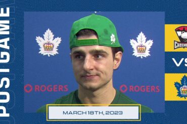 Toronto Marlies Post-Game | Toronto Marlies vs Charlotte Checkers | March 18, 2023