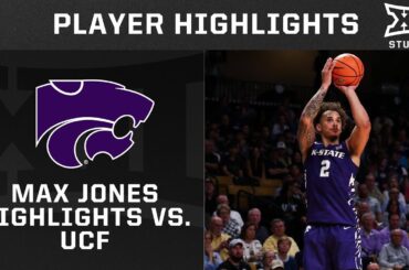Max Jones Highlights vs. UCF