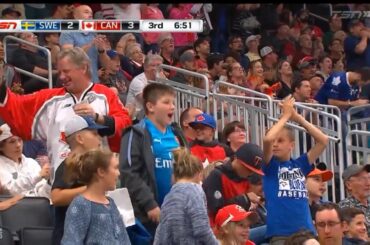 Matthew Robertson 1G vs Sweden | Aug 8 2018 | 2018 Hlinka Gretzky