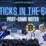 SIT6 POST-GAME NOTES: Maple Leafs Comeback From Three, Down B's Like '63
