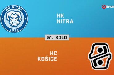 51. kolo: HK Nitra – HC Košice 3:2 pp (HIGHLIGHTY)