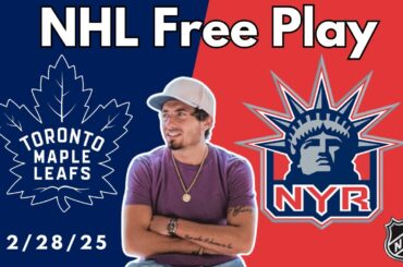 NHL Pick - Toronto Maple Leafs vs New York Rangers Prediction, 2/28/2025 Free Best Bets & Odds