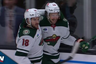 Wild's Frederick Gaudreau Makes Pair Of Moves For Slick Goal vs. Utah