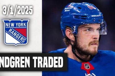 BREAKING: The New York Rangers Have Traded Ryan Lindgren & Jimmy Vesey To The Avalanche!
