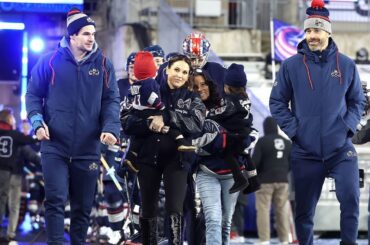 Gaudreau Family leads Blue Jackets out at Stadium Series