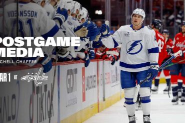 Mitchell Chaffee | Postgame at Washington | 3.1.25