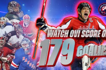 Alex Ovechkin has scored on a RECORD 179 different goalies. Here's ALL of them!