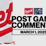 Detroit Red Wings Stadium Series Post Game Comments @ CBJ | March 1, 2025
