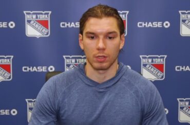 Alexandar Georgiev Jan 15 Media Availability | New York Rangers