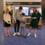 Ryan Suter's kids reading starting lineup