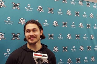 Danil Gushchin Postgame - |San Jose Barracuda vs Henderson Silver Knights| AHL| 3.2.25