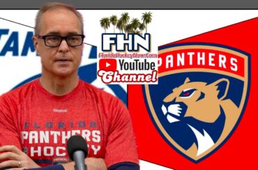 Florida Panthers Pregame: Paul Maurice Talks Seth Jones, Tampa Bay Lightning