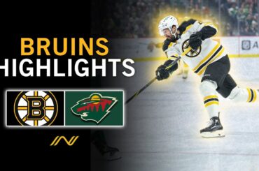 Highlights and Analysis: Bruins Clash with Minnesota Wild In Final Regular Season Battle