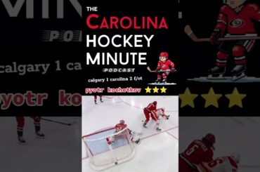 Pyotr Kochetkov makes key saves in Canes win! #pyotr #kochetkov #carolina #hurricanes #nhl #hockey