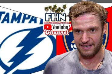 Florida Panthers Pregame: Sasha Barkov Welcomes Seth Jones, Talks Tampa Bay Lightning