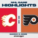 NHL Highlights | Flames vs. Flyers - March 4, 2025