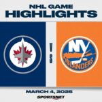 NHL Highlights | Jets vs. Islanders - March 4th, 2025