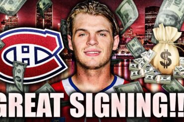 KENT HUGHES MAKES A SURPRISING MOVE: JAKE EVANS SIGNS A REALLY GREAT CONTRACT (Canadiens)