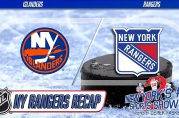 Rangers win back-to-back shutout’s with definitive victory over Islanders