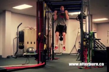 Jonathan Huberdeau Training with Terry Blizzard at Afterburn Performance.