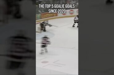 GOALIES SCORING?! The Rarest Goals in the NHL! #NHL #HockeyHighlights #NHLHighlights #hockeygoalie