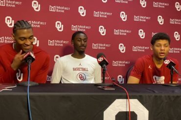 Oklahoma Basketball: Jalon Moore, Kobe Elvis, Jeremiah Fears Missouri Postgame