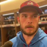 Ryan Lindgren on first game with Avs