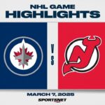 NHL Highlights | Jets vs. Devils - March 7, 2025