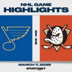 NHL Highlights | Blues vs. Ducks - March 7, 2025