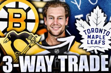 HUGE 3-WAY TRADE SENDS BRANDON CARLO TO THE TORONTO MAPLE LEAFS: BOSTON BRUINS & PITTSBURGH PENGUINS