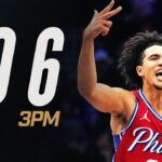 16th Overall Pick Jared McCain(30 PTS) GETS BUCKETS in Philly! 🏆| November 22, 2024