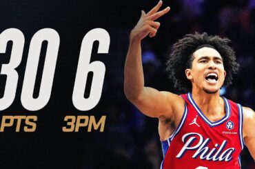 16th Overall Pick Jared McCain(30 PTS) GETS BUCKETS in Philly! 🏆| November 22, 2024