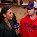 Connor McMichael details his line's offensive success | Caps Rink Report