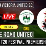 Match 4  Live - Profilbau Victoria United SC vs Clarke Road United | T20