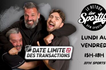 Retour sur la date limite des transactions dans la LNH - Le Retour des Sportifs