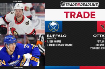 8+ Minutes of Dylan Cozens and Josh Norris highlights #nhltradedeadline