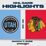 NHL Highlights | Utah HC vs. Blackhawks - March 7, 2025