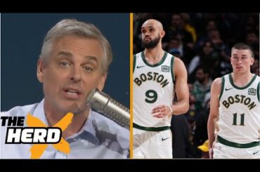 THE HERD | Colin reacts Best asset of Celtis: Pritchard, White 40+ Pst each, Top 1 Contender of NBA