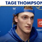 "A Lot Of Emotions" | Tage Thompson On NHL Trade Deadline, Buffalo Sabres Addition Of Josh Norris