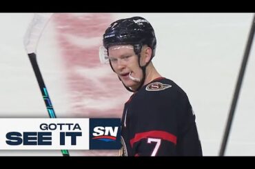 GOTTA SEE IT: Brady Tkachuk Completes Comeback With OT Winner vs. Rangers